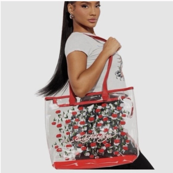 ⭐️NWT Ed Hardy Red Cherry Tote⭐️